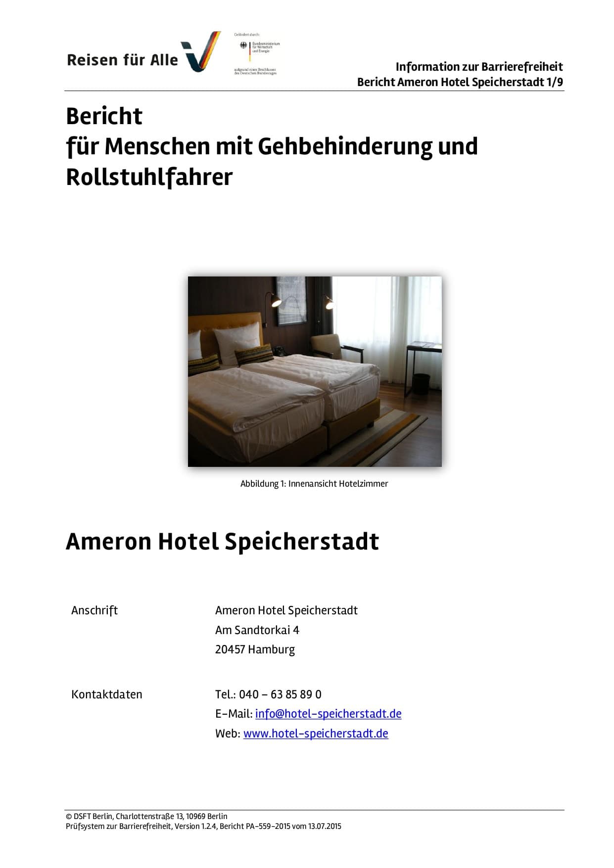 AMERON Hamburg Hotel Speicherstadt